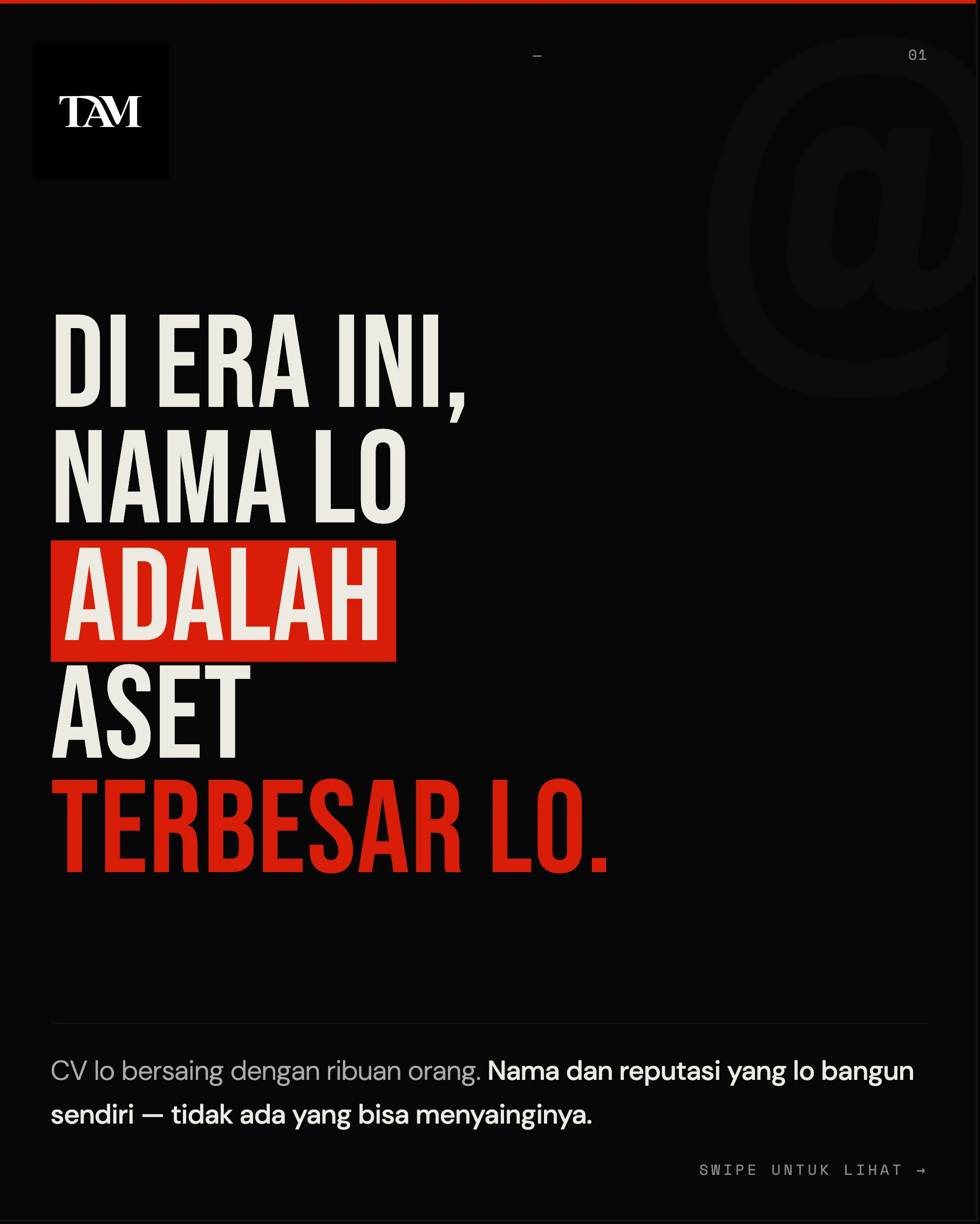 Kebanyakan orang masih sibuk kirim CV dan berharap