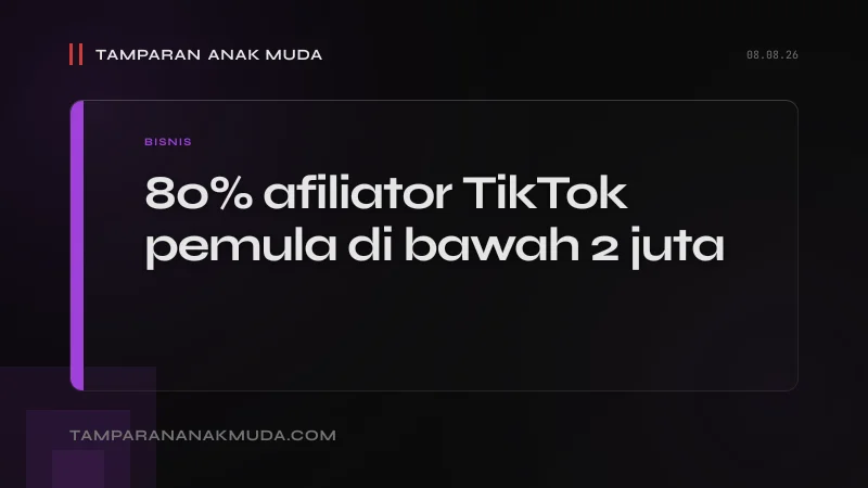 Afiliasi TikTok Shop Bukan Bisnis, Kerja Sales untuk Platform