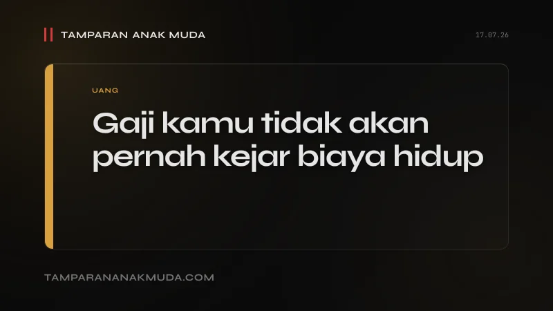 Generasi Nanti Dulu: Bukan Malas, Gaji yang Tidak Mau Tumbuh