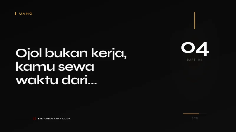 Gig Economy, Kamu Penyewa Waktu: Bukan Karyawan, Bukan Bos