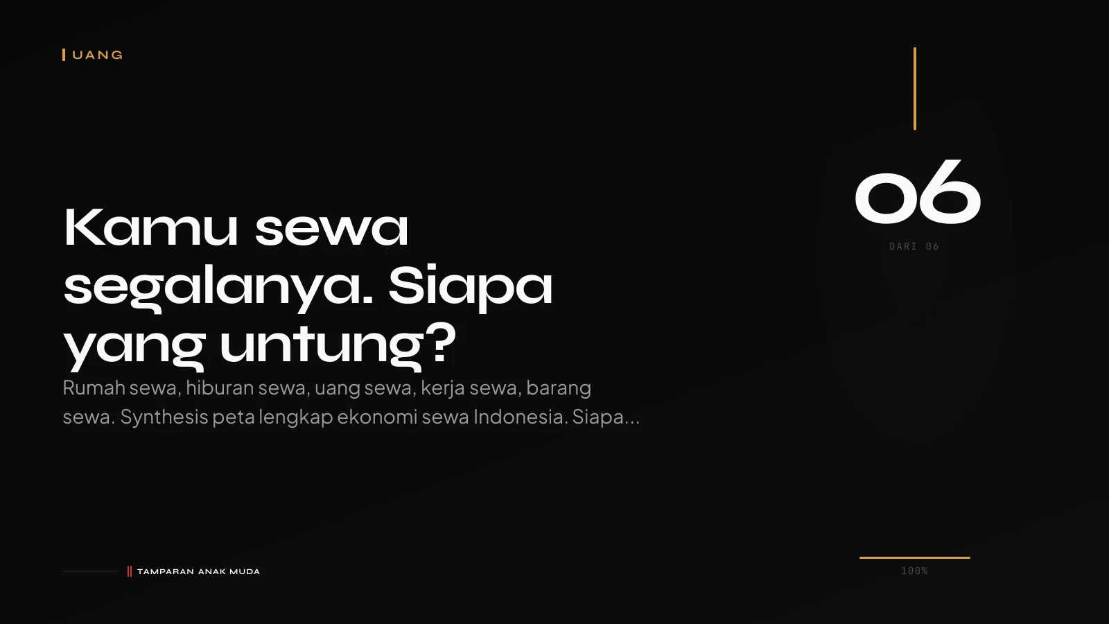 Siapa yang Untung dari Kamu Menyewa Selamanya?